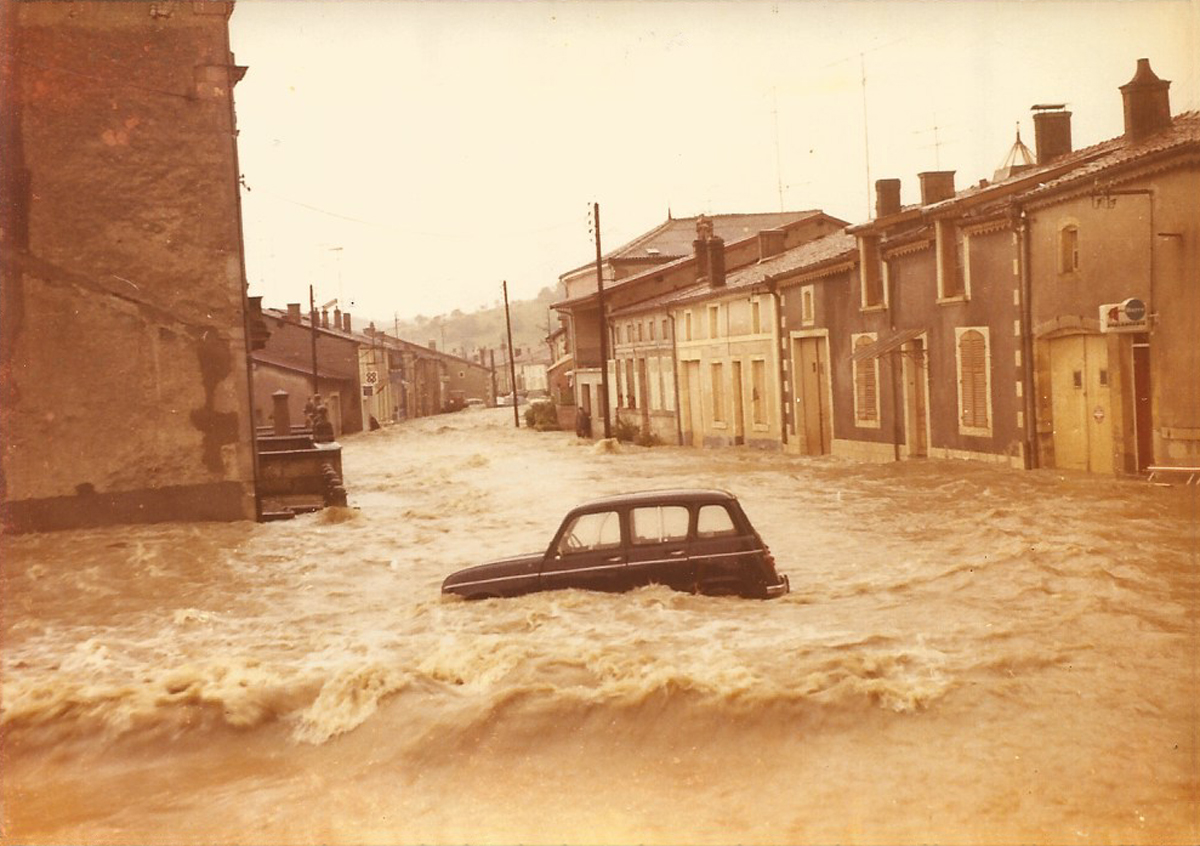 Les inondations de 1972 à Loisey